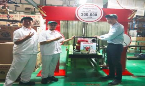 Sinergi dengan berbagai pihak penting wujudkan ketahanan pangan.  Honda Power Products Production (HPPP) sukses produksi ratusan ribu mesin pompa air wujudkan ketahanan pangan. 