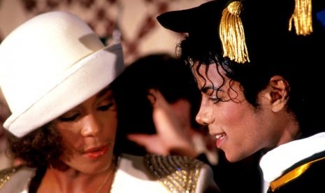 Michael Jackson dan Whitney Houston