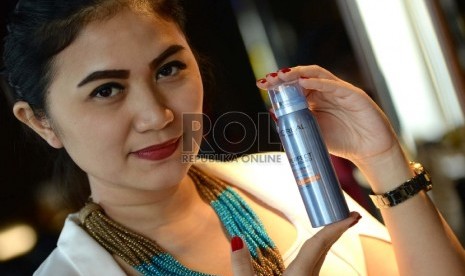 Microsite yang diluncurkan L'Oreal bersamaan dengan peluncuran produk tabir surya semprot.