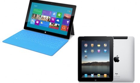 Microsoft Surface vs iPad Apple