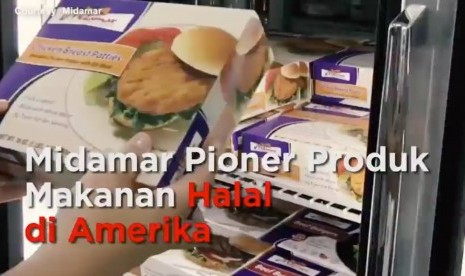 Midimar, produk makanan halal di Amerika (ilustrasi)