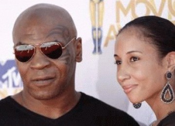 Mike Tyson dan istri