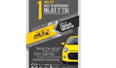 Milad ke-3 Club Ayla Indonesia