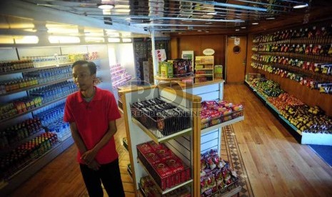 Mini market.    (Republika/Edwin Dwi Putranto)