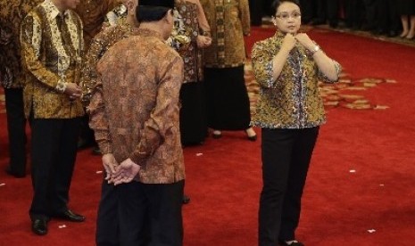 Minister of Foreign Affairs Retno Marsudi (file)