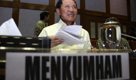 Minister of Law and Human Rights, Amir Syamsuddin (file photo)