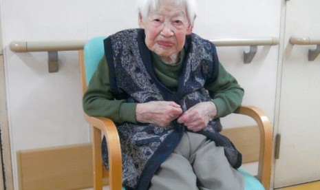 Misao Okawa, wanita tertua di dunia meninggal dunia pada 1 April 2015