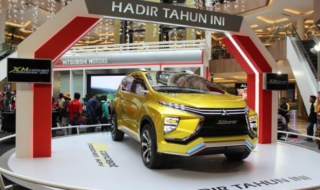 Mitsubishi XM Concept ketika dipamerkan di Bandung