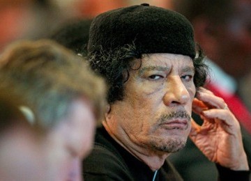 Moammar Qaddafi