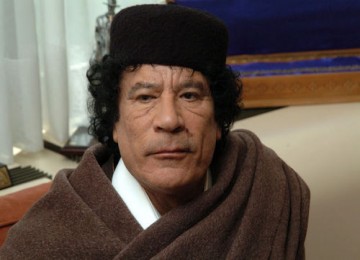 Moammar Gaddafi