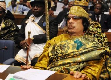 Moammar Gaddafi