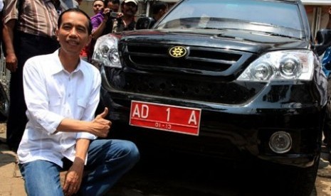 Mobil dinas Jokowi saat menjadi wali kota Solo.