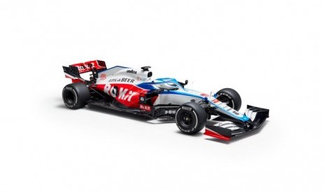 Mobil FW43 milik Williams untuk F1 2020.