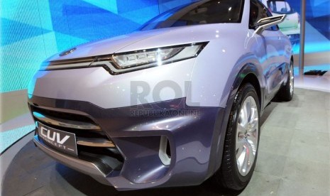  Mobil konsep cross-over CUV Concept Daihatsu. (Republika/Aditya Pradana Putra)  