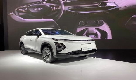 Mobil listrik Chery OMODA 5 EV, terjual 100 unit selama 11 hari penyelenggaraan Gaikindo Indonesia International Auto Show (GIIAS) 2023 yang berlangsung 10-20 Agustus 2023. Foto ilustrasi.