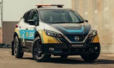 Mobil listrik Nissan untuk siaga bencana.