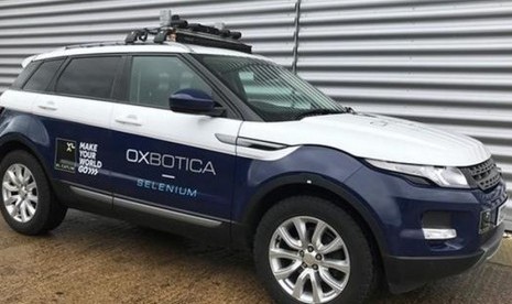 Mobil otonom Oxbotica.