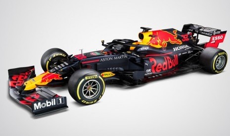 Mobil RB 16 yang digunakan Red Bull untuk Formula Satu (F1) 2020.