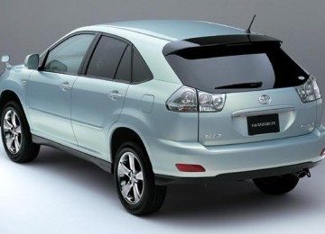 Mobil Toyota Harrier (ilustrasi)