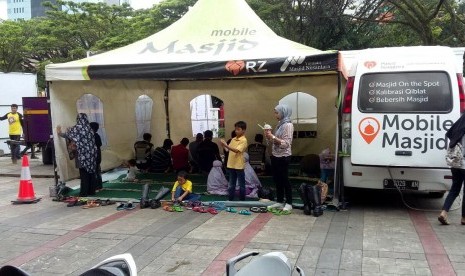  Mobile Masjid Hadir di Acara Komunitas Bike to Work 