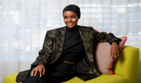 Model berhijab Halima Aden