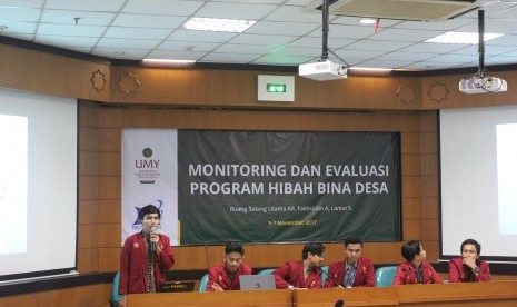 Monitoring dan Evaluasi Program Hibah Bina Desa (PHBD).