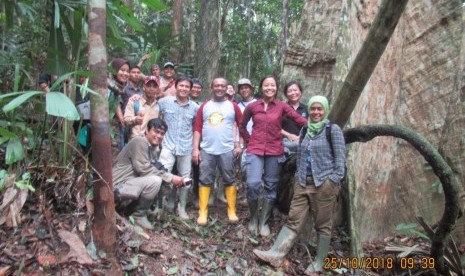 Monitoring Jalur Patroli TNBT, LAJ dan Wildlife Conservation Society (WCS) pada Oktober 2018