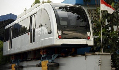 Monorail prototype made by Indonesian company (illustration)