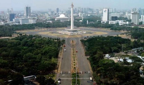  Monumen Nasional (Monas), Jakarta. (Republika/ Yasin Habibi)