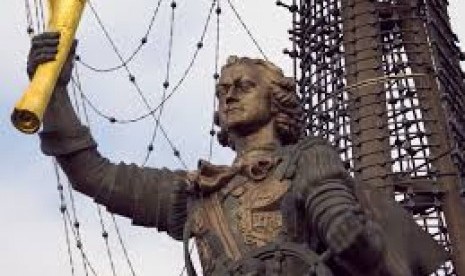 Monumen Peter The Great Rusia