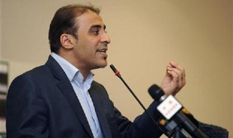 Moussa Ibrahim speaks to the media during a news conference in Tripoli August 21, 2011.   