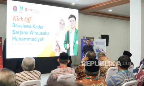 MPKSDI meluncurkan beasiswa kader sarjana Muhammadiyah di sela-sela Sidang Tanwir Muhammadiyah 2024 di kampus UM Kupang, Kupang, NTT, Kamis (5/12/2024).