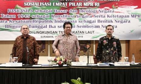 MPR mencetak masyarakat menjadi narasumber Empat Pilar. (MPR)