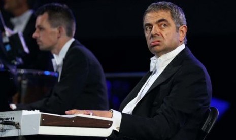 Mr Bean dalam pesta pembukaan Olimpiade London 2012