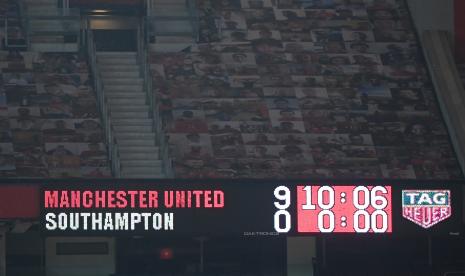 MU bantai Soton di Old Trafford, Rabu (3/2).