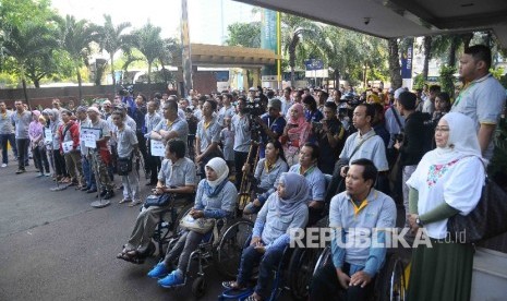 Pemudik penyandang disabilitas