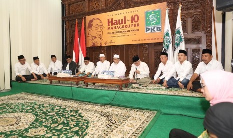 Muhaimin Iskandar dan pengurus PKB menggelar Haul KH Abdurrahman Wahid (Gus Dur).