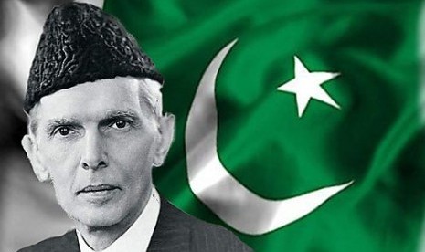 Muhammad Ali Jinnah.