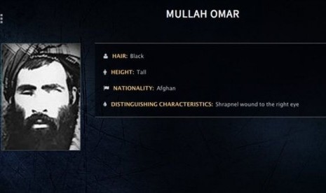 Mullah Omar menjadi salah satu buruan Biro Investigasi Federal (FBI) AS.