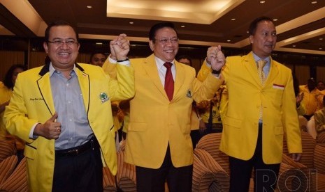 Munas Golkar tandingan di Jakarta, Sabtu (6/12).