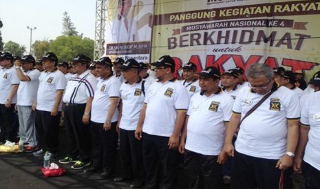 Munas ke-4 Partai Keadilan Sejahtera di Buperta Cibubur, Jakarta Timur, Ahad (13/9).