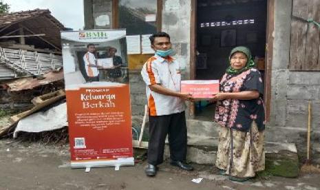 Mursinem, salah satu penerima manfaat program Keluarga Berkah Laznas BMH Perwakilan Yogyakarta.