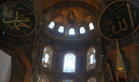 Museum Ayasofya, Istanbul, Turki.