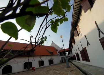 Museum Bahari, Jakarta Utara, Minggu (5/2). (Republika/Prayogi)