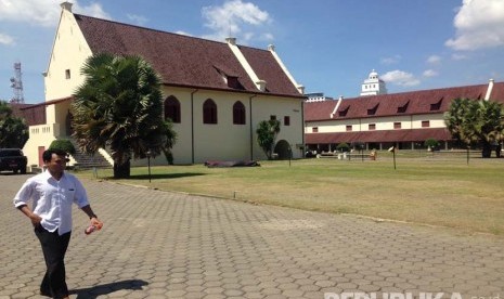 Museum La Galigo kawasan benteng Fort Rotterdam, Makassar.