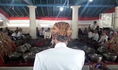 Musik gamelan di upacara Sekaten Keraton Surakarta