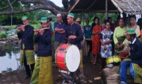 Suasana di pulau  Lakkang