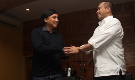 musisi yovie widianto bersama menteri pdt marwan jafar