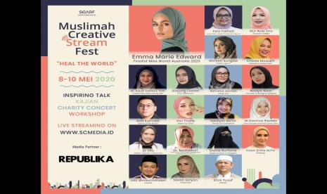 Muslimah Creative Stream Fest 2020 siap digelar mulai 8 Mei hingga 11 Mei. 