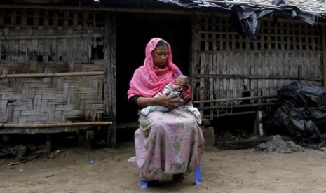 Muslimah Rohingnya, terusir dari negerinya..